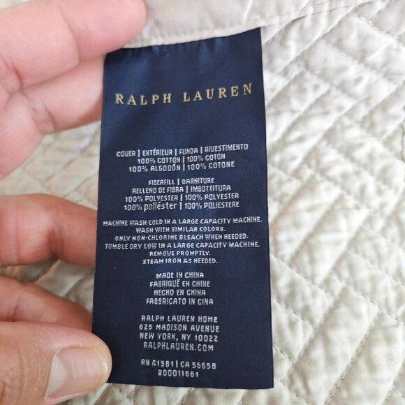 Ralph Lauren Quilted  bedspread - Picture 4 of 6